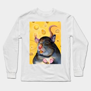 I hate cheese! Long Sleeve T-Shirt